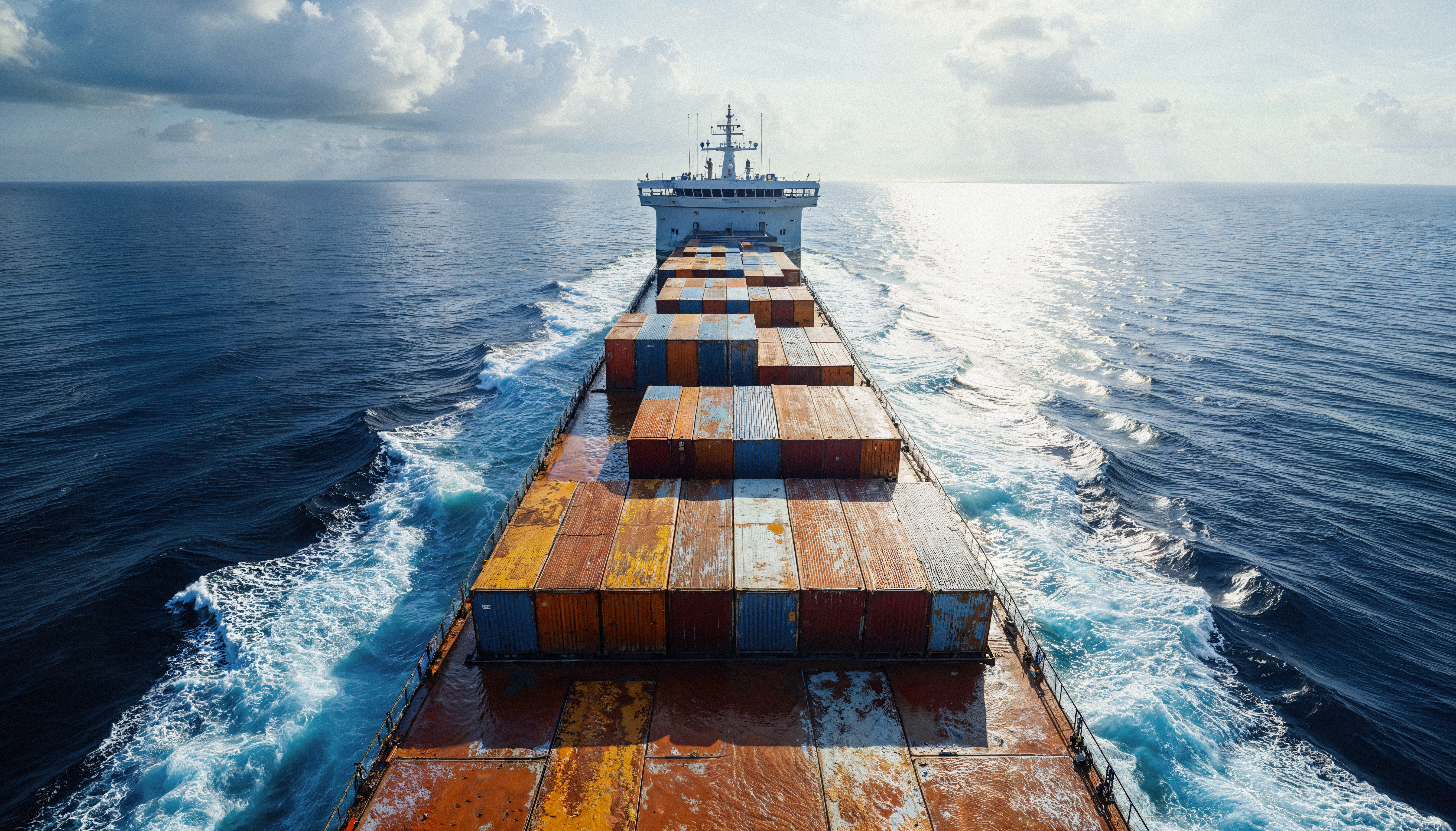 Sea freight international shipping services